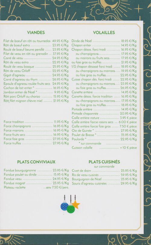 DEPLIANT DES FETES 2025